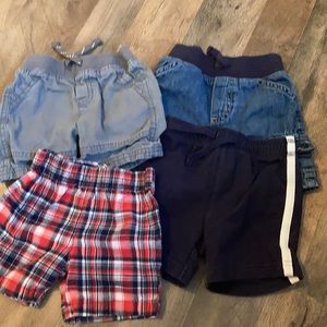 18 month shorts. 4 pairs